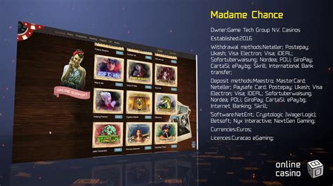 madame chance bonus code